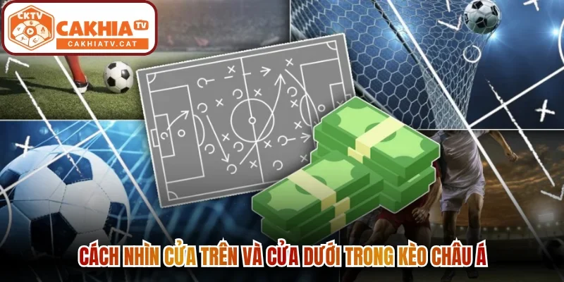 Cách nhìn cửa trên và cửa dưới trong kèo Châu Á