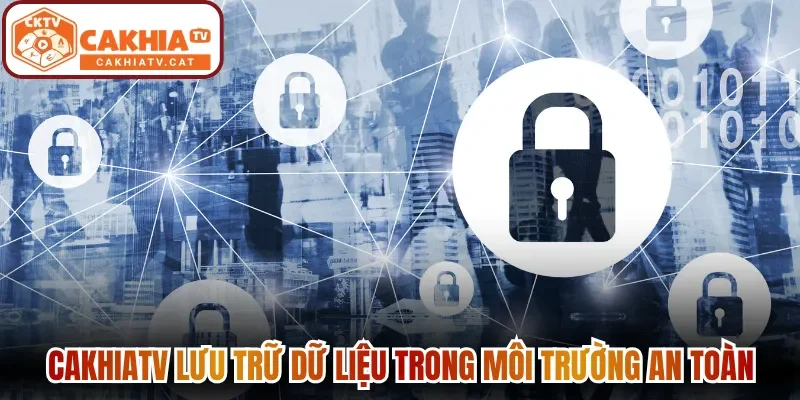 Cakhiatv lưu trữ dữ liệu trong môi trường an toàn