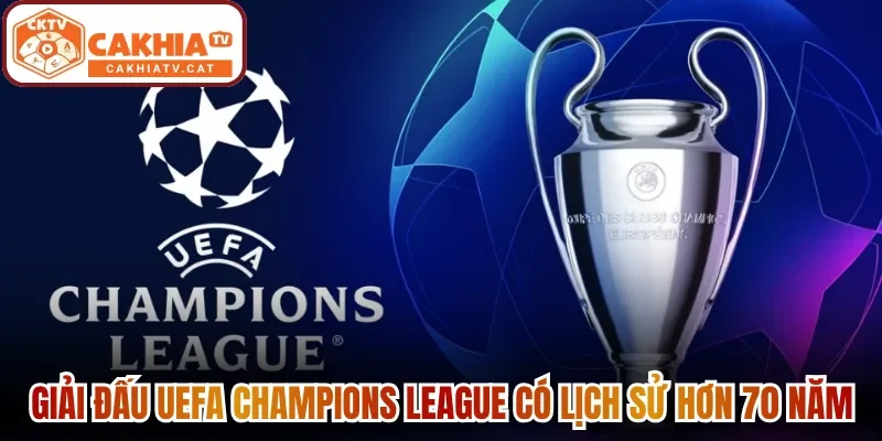 Giải Đấu UEFA Champions League có lịch sử hơn 70 năm